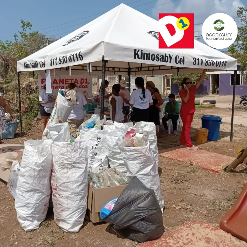 Reciclatón en San Andrés Islas En San Adres Tiendas 1 y su gestor ambiental Ecocircular