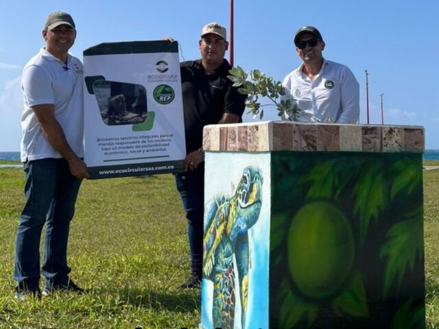 Ecocircular S.A.S le da vida al vidrio en San Andrés Islas, con un proyecto de economía circular, que permite convertir este material en arena para obras civiles y de construcción.